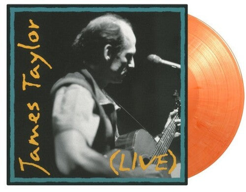 James Taylor - Live (Limited Edition, 180 Gram Vinyl, Color Vinyl, Orange, Gatefold LP Jacket) (Import) (2 LP) - Joco Records