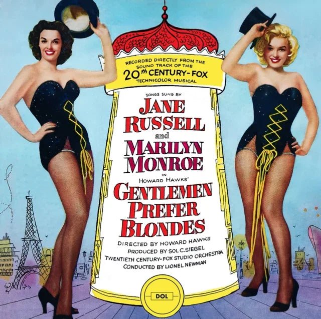Jane Russell & Marilyn Monroe - Gentlemen Prefer Blondes (Limited Edition, Transparent Vinyl) (Import) (Vinyl) - Joco Records
