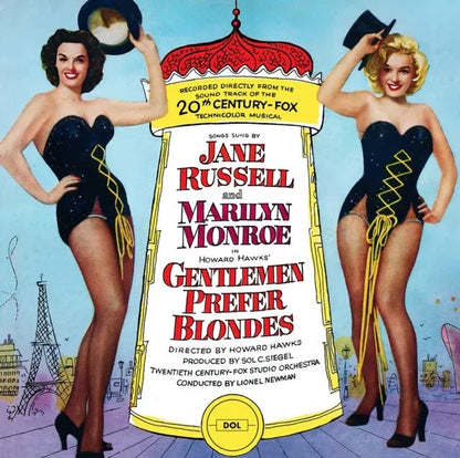 Jane Russell & Marilyn Monroe - Gentlemen Prefer Blondes (Limited Edition, Transparent Vinyl) (Import) (Vinyl) - Joco Records