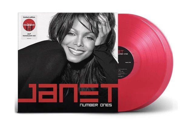 Janet Jackson - Number Ones (Translucent Red Vinyl) (2 LP) - Joco Records