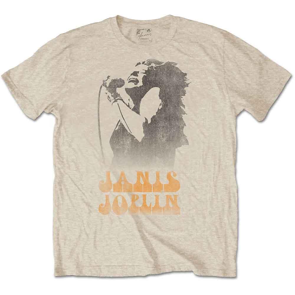 Janis Joplin - Working The Mic (T-Shirt) - Joco Records