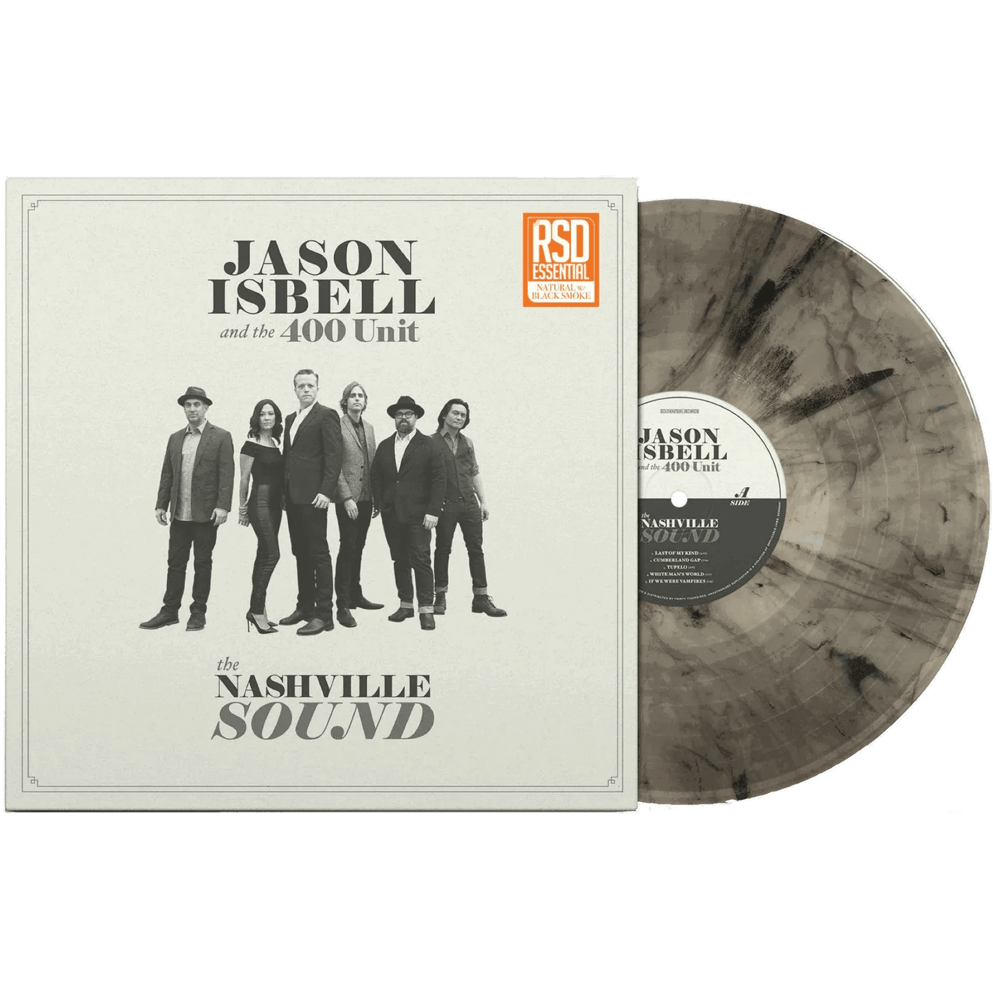 Jason Isbell and The 400 Unit - The Nashville Sound (Indie Exclusive, RSD Essential, Natural & Black Smoke Vinyl) (LP) - Joco Records