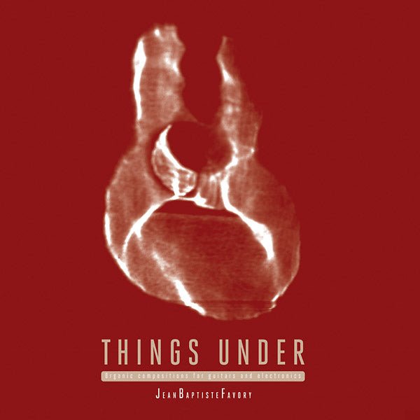 Jean - Baptiste Favory - Things Under: Organic Compositions For Guitars And Electronics (LP) - Joco Records