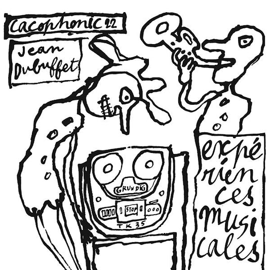 Jean Dubuffet - Experiences Musicales De Jean Dubuffet (LP) - Joco Records