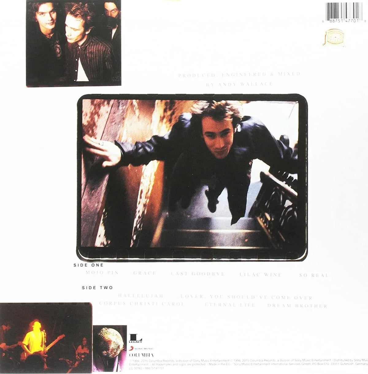 Jeff Buckley - Grace (Remastered, 180 Gram) (LP) - Joco Records