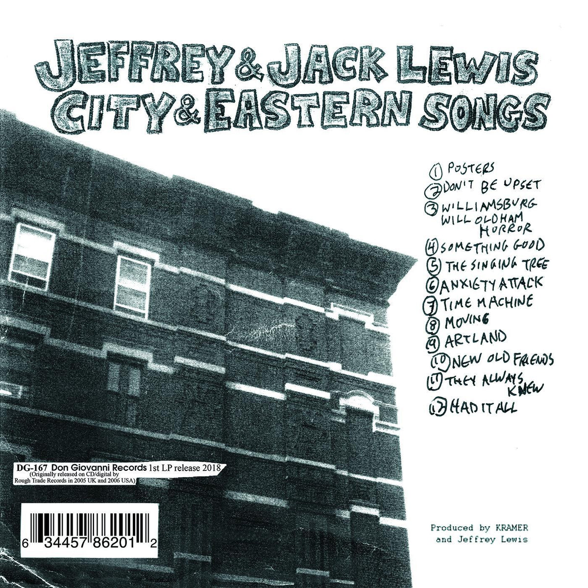Jeffrey & Jack Lewis - City & Eastern Songs (LP) - Joco Records