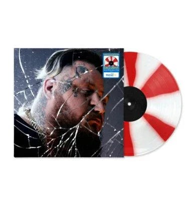 Jelly Roll - Ballads Of The Broken (Limited Edition, Red & White Burst Vinyl) (LP) - Joco Records