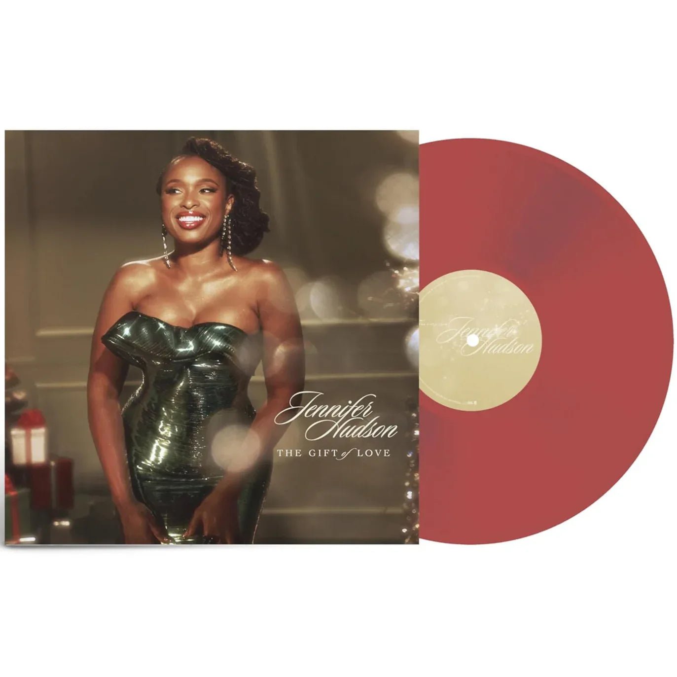 Jennifer Hudson - The Gift Of Love (Limited Edition, Ruby Red Vinyl) (2 LP) - Joco Records