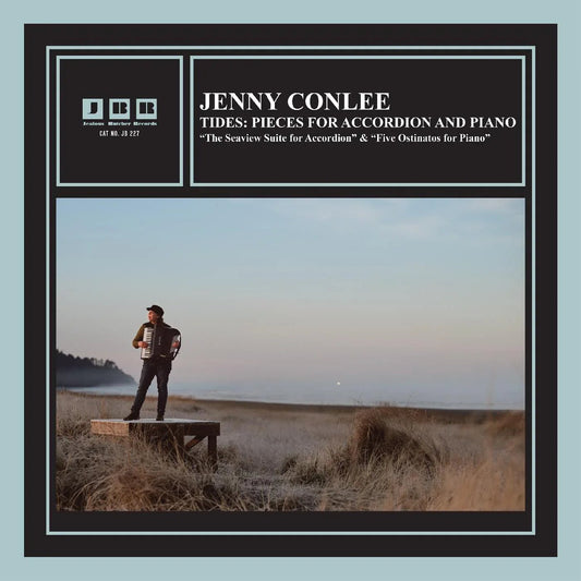 Jenny Conlee - Tides: Pieces For Accordion And Piano (Sea Glass Vinyl) (LP) - Joco Records