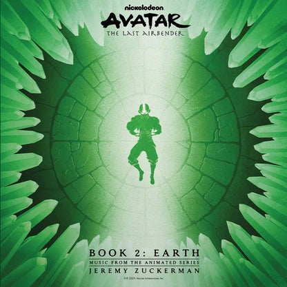 Jeremy Zuckerman - Avatar: The Last Airbender - Book 2: Earth (Music From The Animated Series) (Green Vinyl) (2 LP) - Joco Records