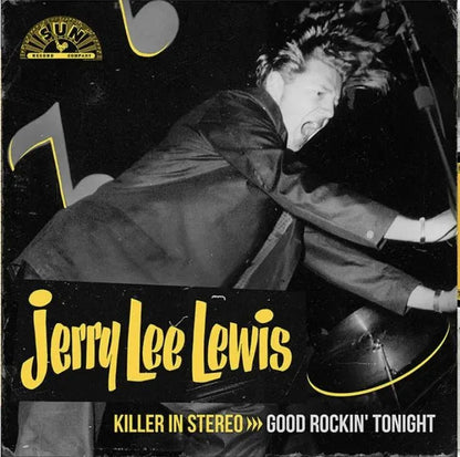 Jerry Lee Lewis - Killer In Stereo: Good Rockin' Tonight (Indie Exclusive, Clear Vinyl, Black, Splatter) (LP) - Joco Records