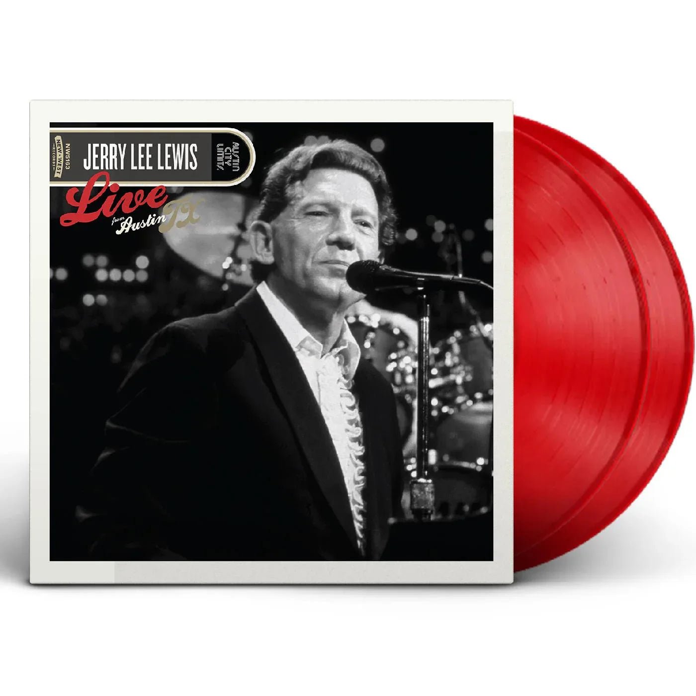 Jerry Lee Lewis - Live From Austin, Tx (Opaque Red Vinyl) (LP) - Joco Records