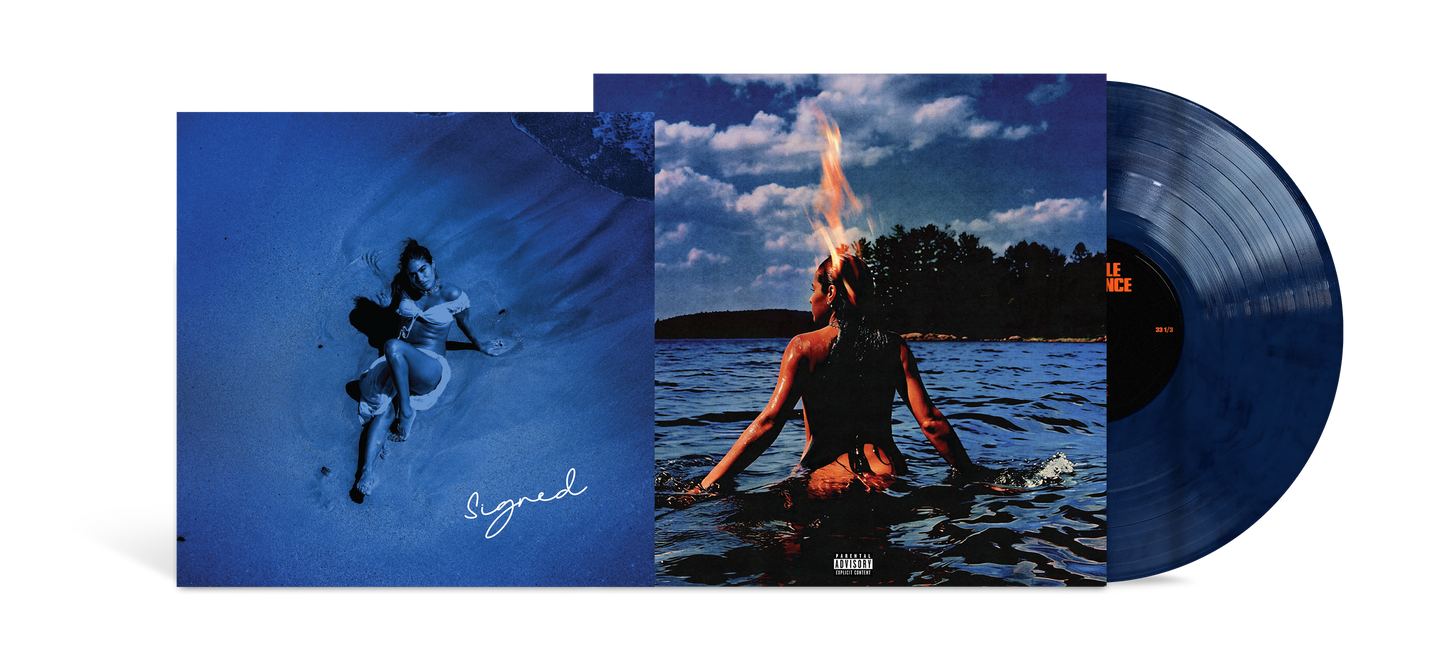 Jessie Reyez - A Little Vengeance (Indie Exclusive) (Deep Blue Water LP) (Signed Insert)