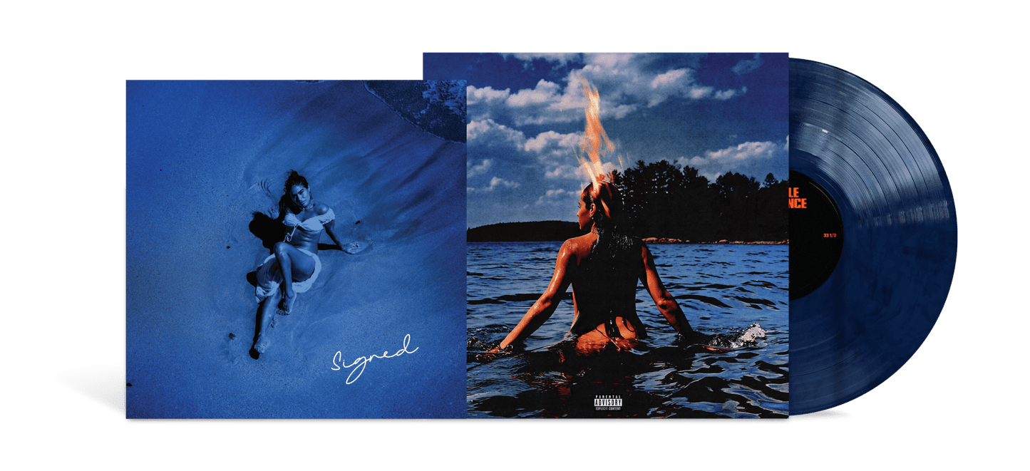 Jessie Reyez - A Little Vengeance (Indie Exclusive, Signed Insert, Deep Blue Water Vinyl) (LP) - Joco Records