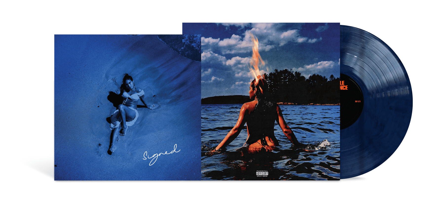 Jessie Reyez - A Little Vengeance (Indie Exclusive, Signed Insert, Deep Blue Water Vinyl) (LP) - Joco Records