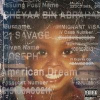 JID feat. 21 Savage and Baby Tate - American Dream (150 Gram Vinyl) (2 LP) - Joco Records