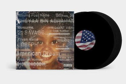 JID feat. 21 Savage and Baby Tate - American Dream (150 Gram Vinyl) (2 LP) - Joco Records