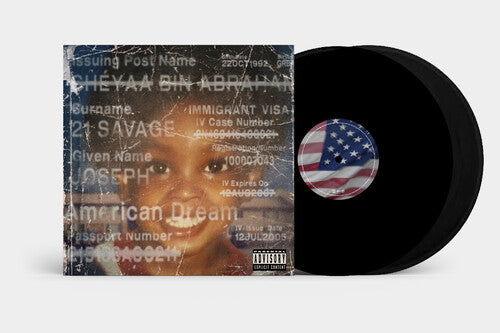 JID feat. 21 Savage and Baby Tate - American Dream (150 Gram Vinyl) (2 LP) - Joco Records