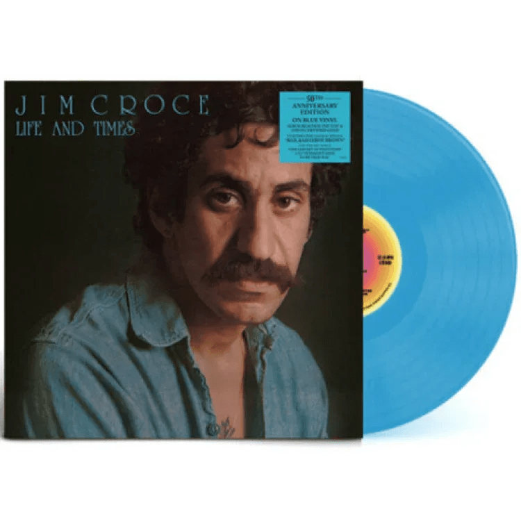 Jim Croce - Life & Times (50th Anniversary) (Limited Edition, Blue Vinyl) (LP) - Joco Records