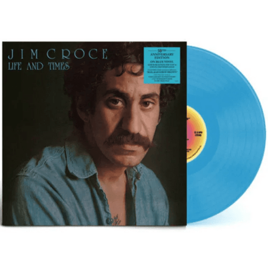 Jim Croce - Life & Times (50th Anniversary) (Limited Edition, Blue Vinyl) (LP) - Joco Records
