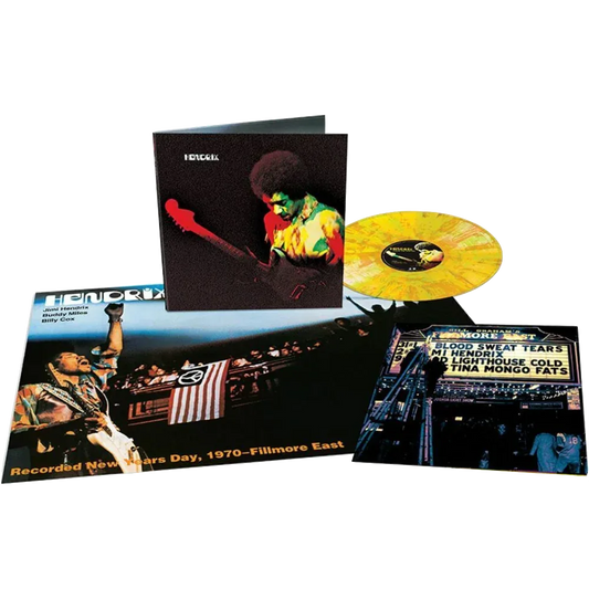 Jimi Hendrix - Band Of Gypsys (Limited Edition, 150 Gram, Red Vinyl, Green Vinyl, & Yellow Swirl Vinyl) (LP) - Joco Records
