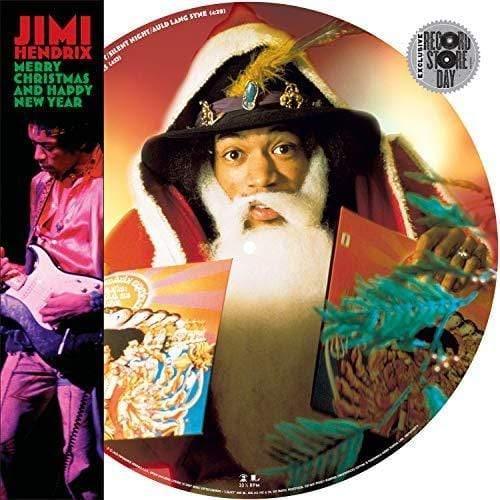 Jimi Hendrix- Merry Christmas And Happy New Year (RSD, Numbered Picture Disc Vinyl) (12-Inch Vinyl EP) - Joco Records