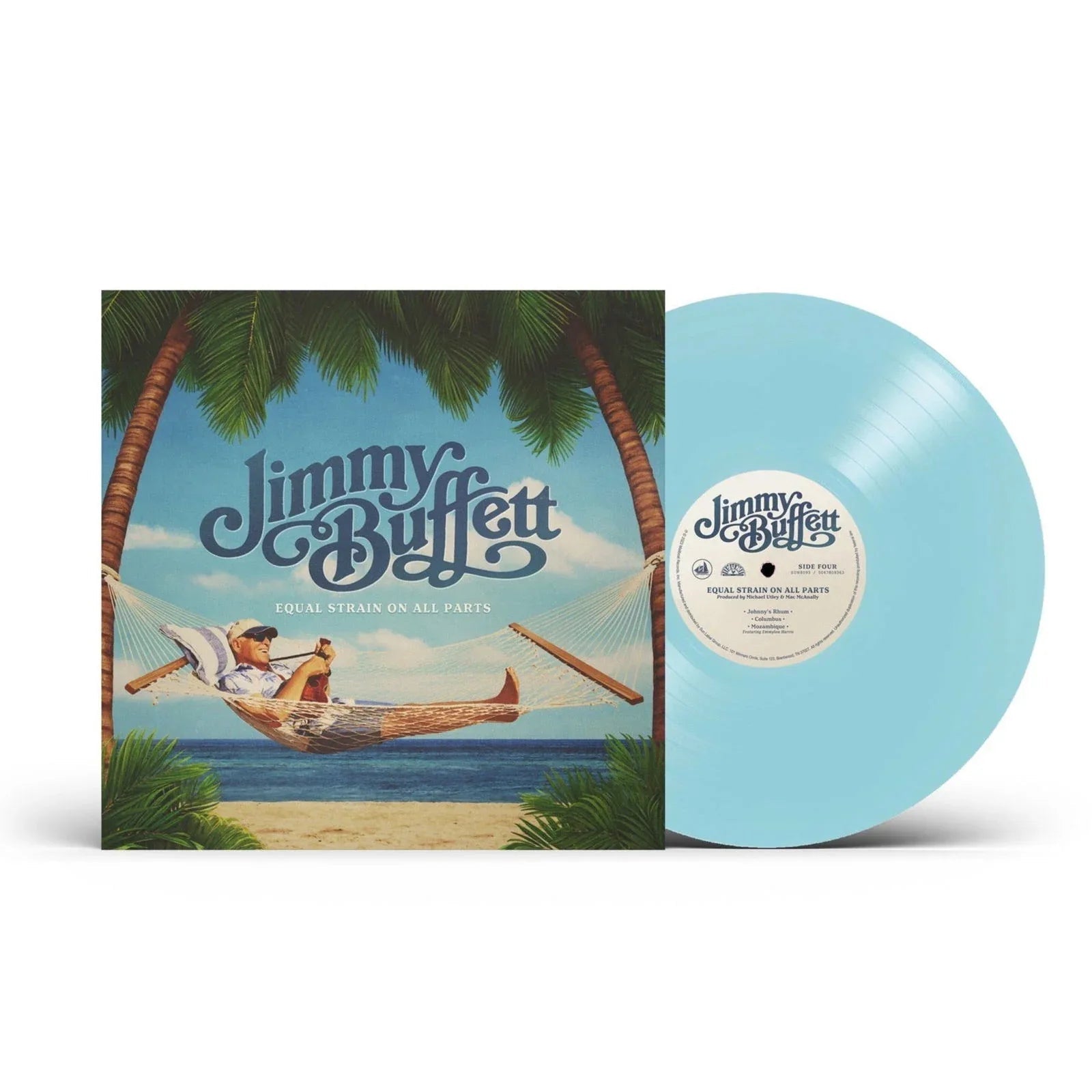 Jimmy Buffett - Equal Strain On All Parts (Limited Edition, Blue Vinyl) (2 LP) - Joco Records