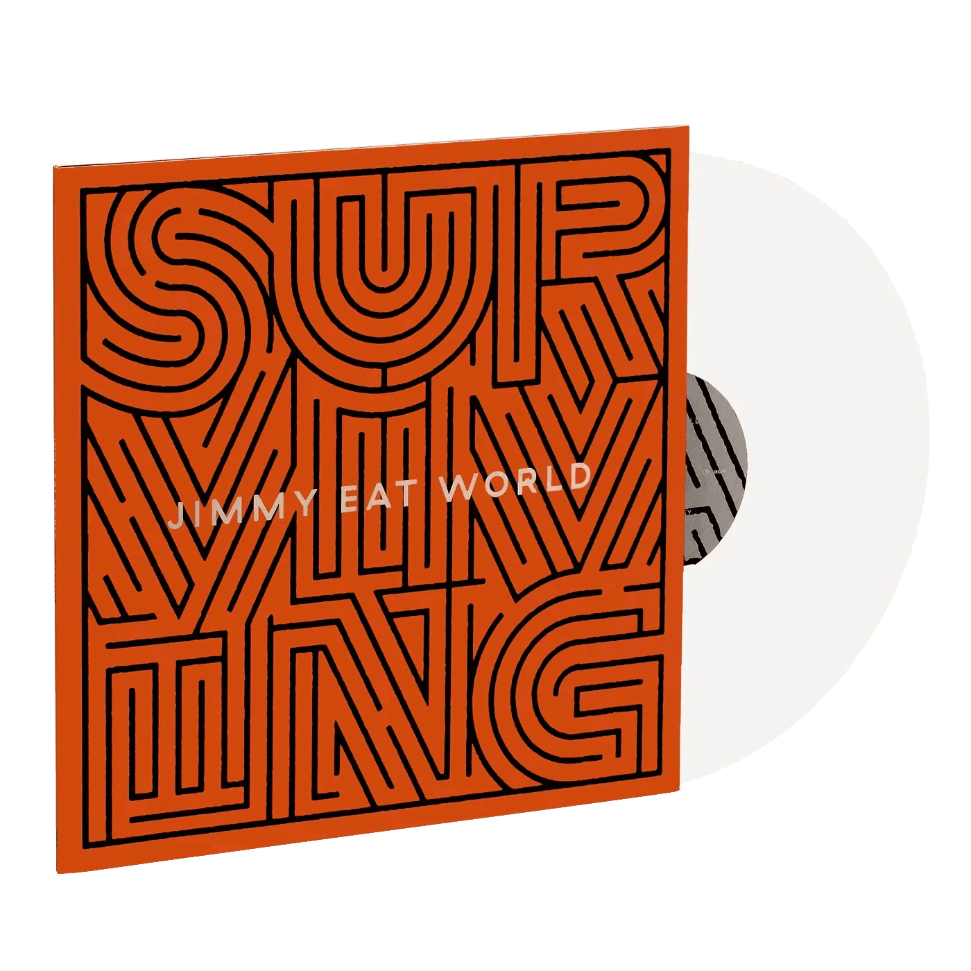 Jimmy Eat World - Surviving (Indie Exclusive, 140 Gram, White Marble Vinyl) (LP) - Joco Records