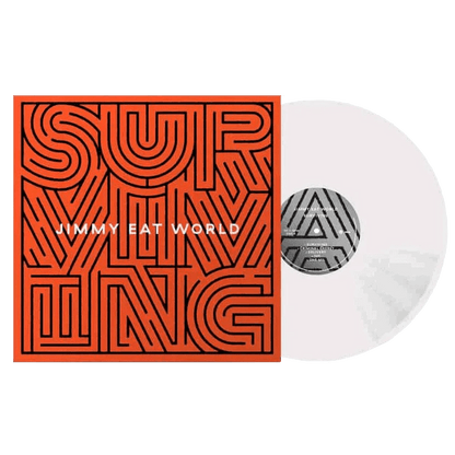 Jimmy Eat World - Surviving (Indie Exclusive, 140 Gram, White Marble Vinyl) (LP) - Joco Records