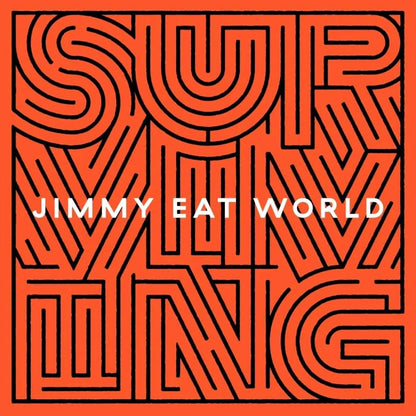 Jimmy Eat World - Surviving (Indie Exclusive, 140 Gram, White Marble Vinyl) (LP) - Joco Records