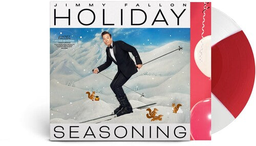 Jimmy Fallon - Holiday Seasoning (Red & White Peppermint Swirl Color Vinyl)