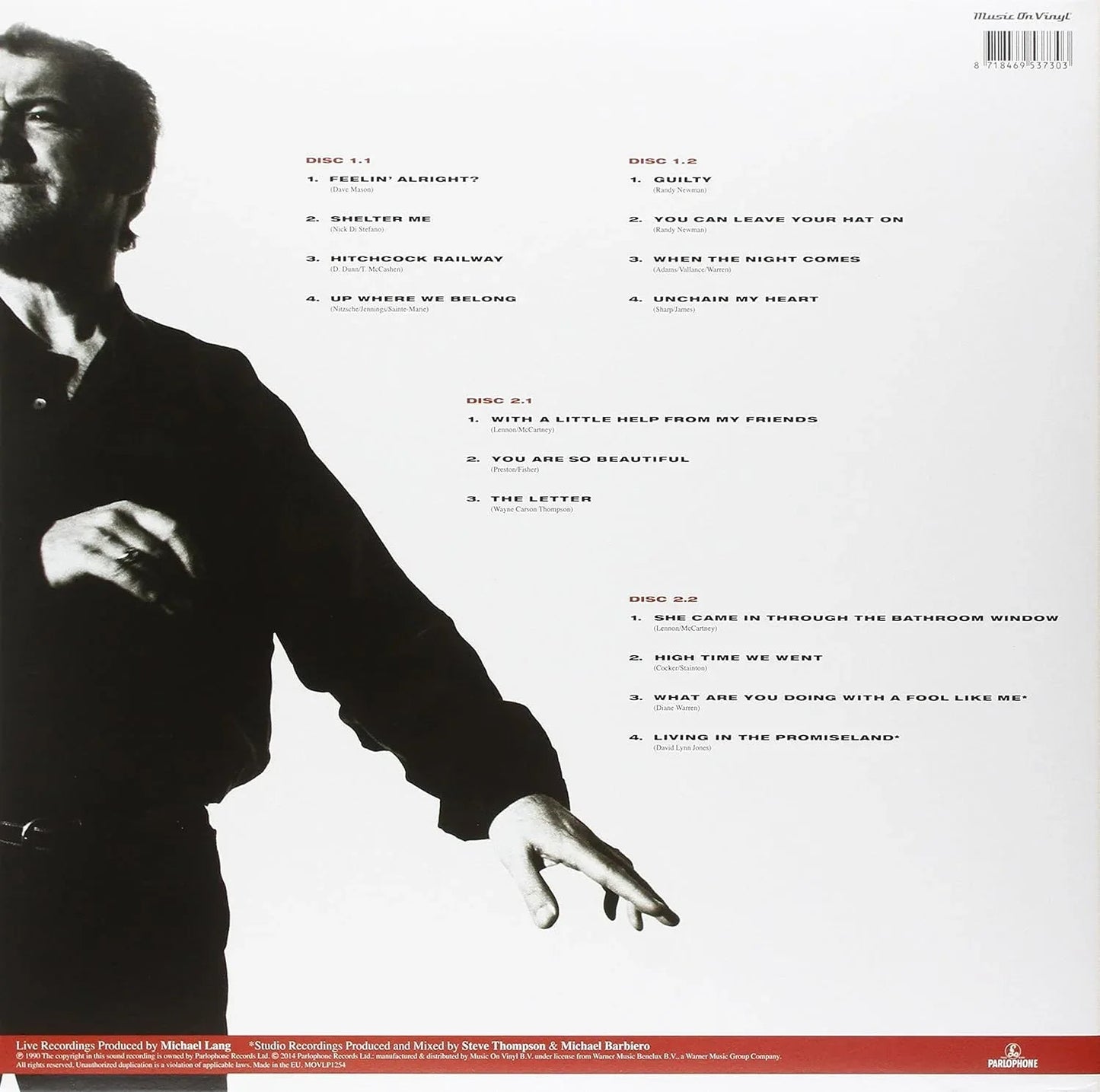 Joe Cocker - Joe Cocker Live (Remastered, 180 Gram) (2 LP) - Joco Records
