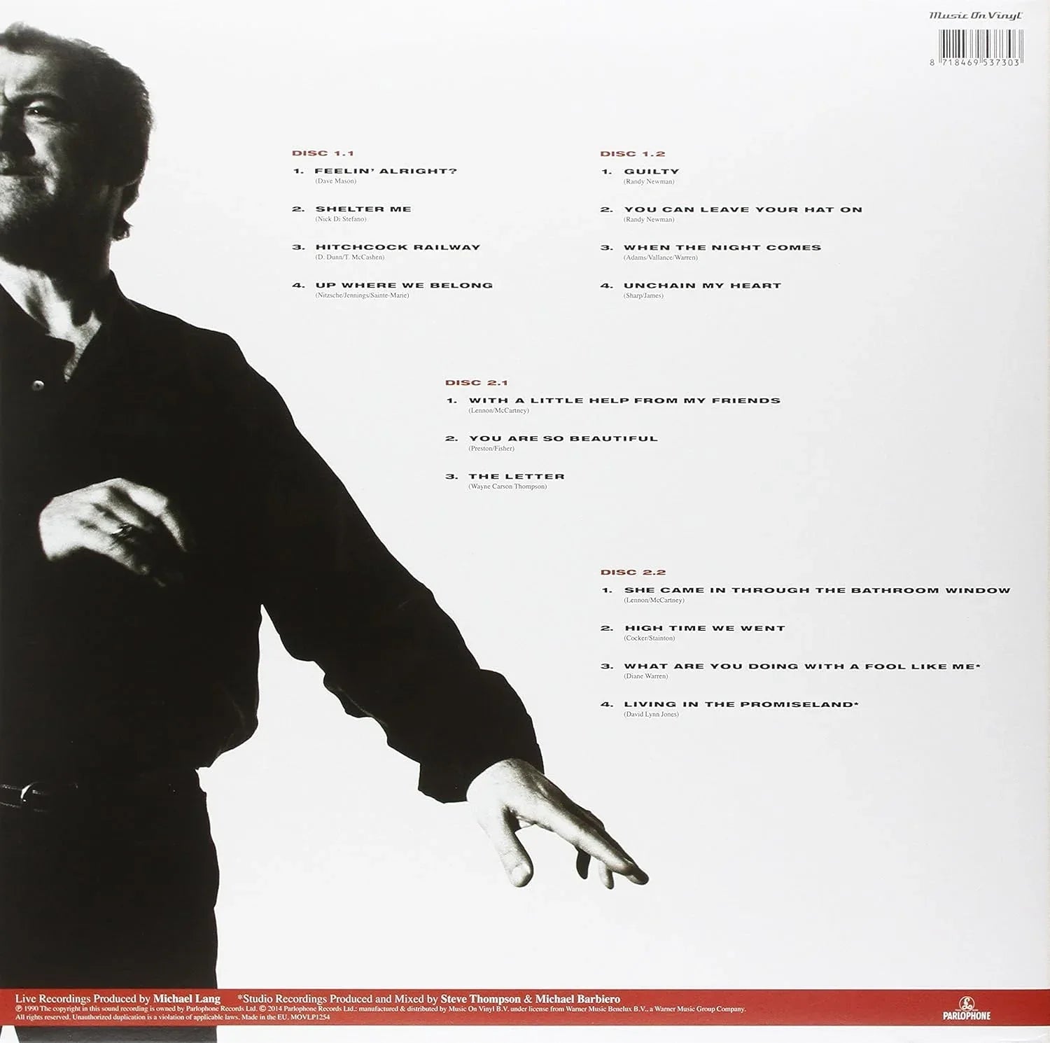 Joe Cocker - Joe Cocker Live (Remastered, 180 Gram) (2 LP) - Joco Records