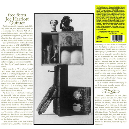 JOE HARRIOTT QUINTET - Free Form