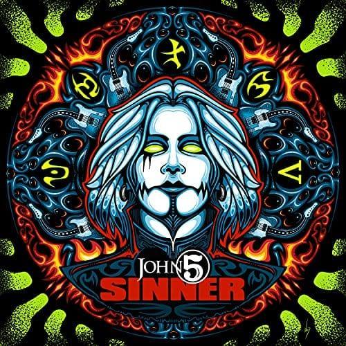 John 5 & The Creatures - Sinner (Limited Edition, Opaque Yellow Vinyl) (LP) - Joco Records