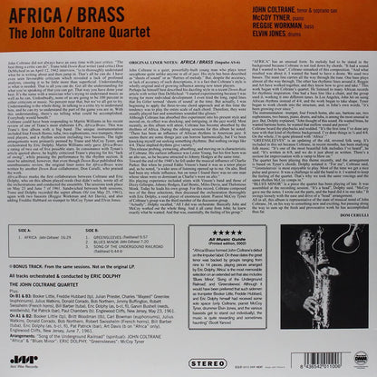 John Coltrane - Africa / Bass (Limited Edition Import, Remastered, 180 Gram) (LP) - Joco Records