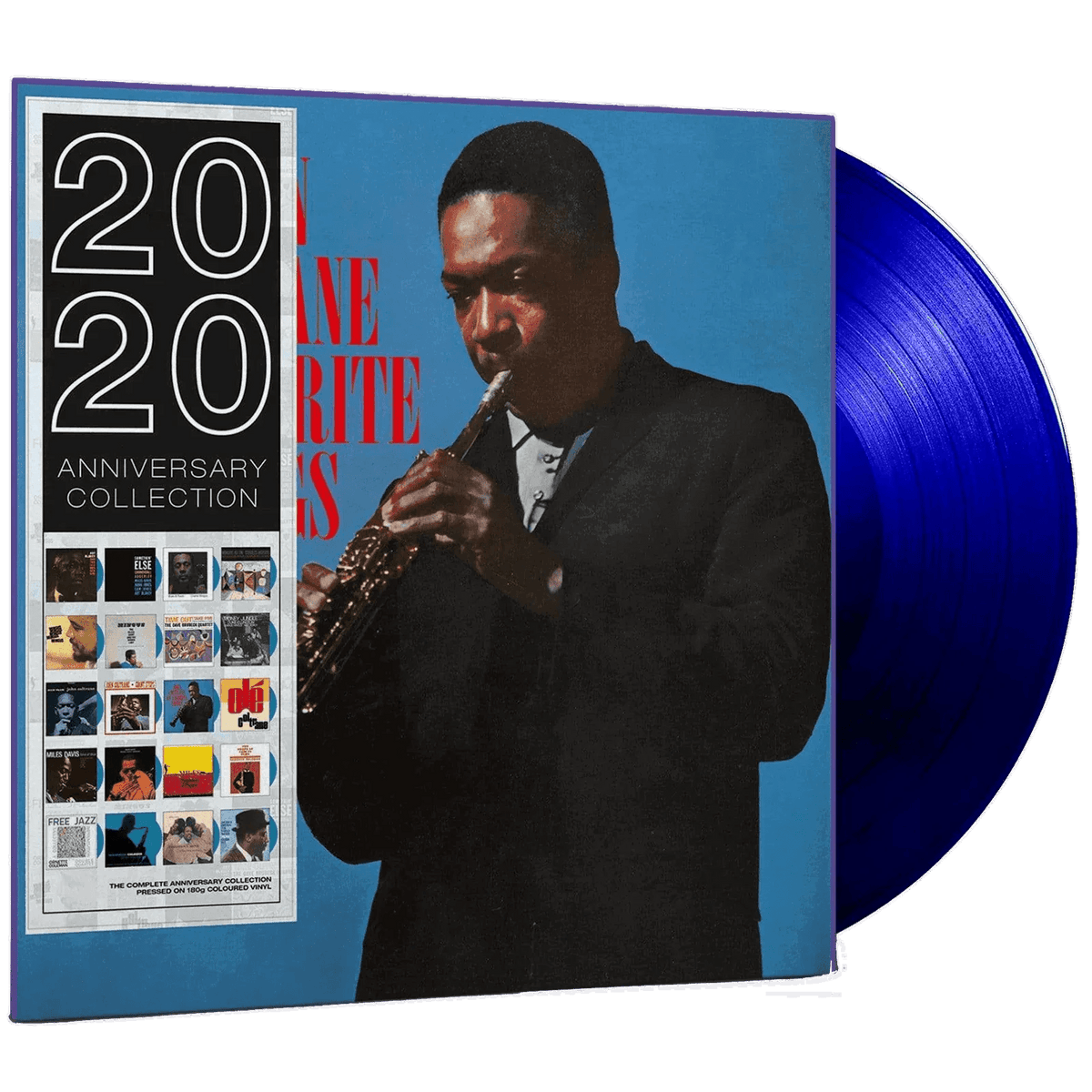 John Coltrane - My Favorite Things (Limited Edition, Remastered, 180 Gram, Blue Vinyl) (LP) - Joco Records