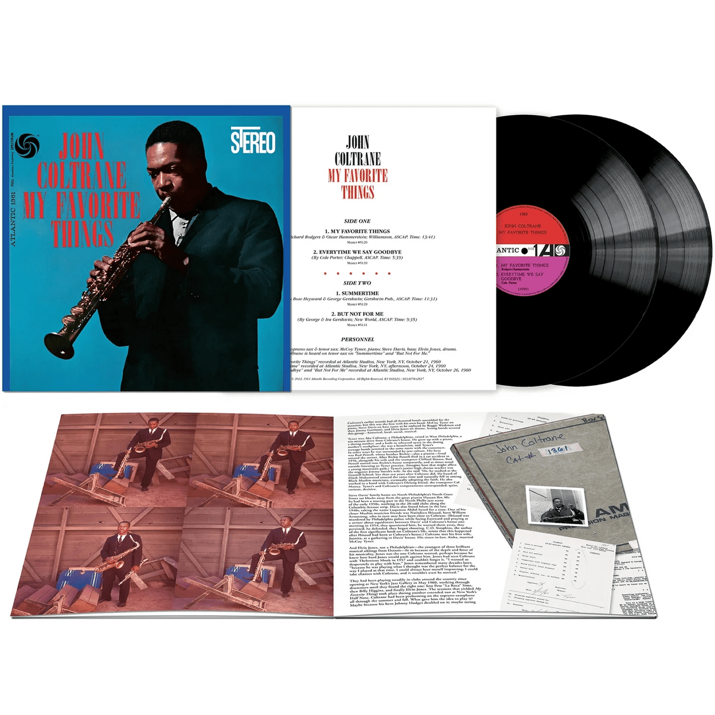 John Coltrane - My Favorite Things (Remastered, Mono & Stereo, 180 Gram) (2 LP) - Joco Records