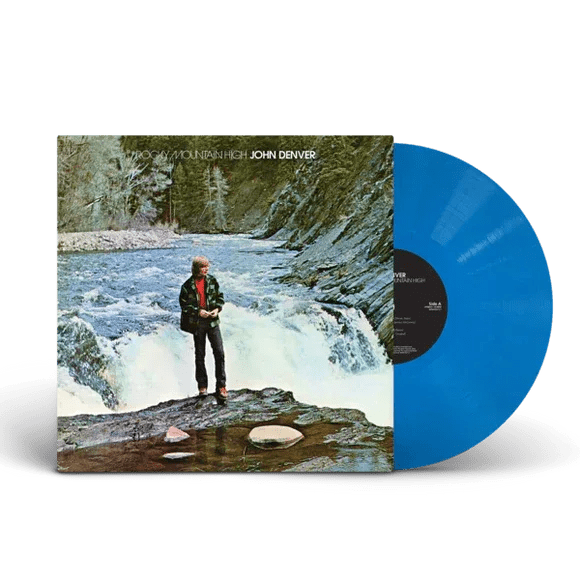 John Denver - Rocky Mountain High (Blue Vinyl) (LP) - Joco Records