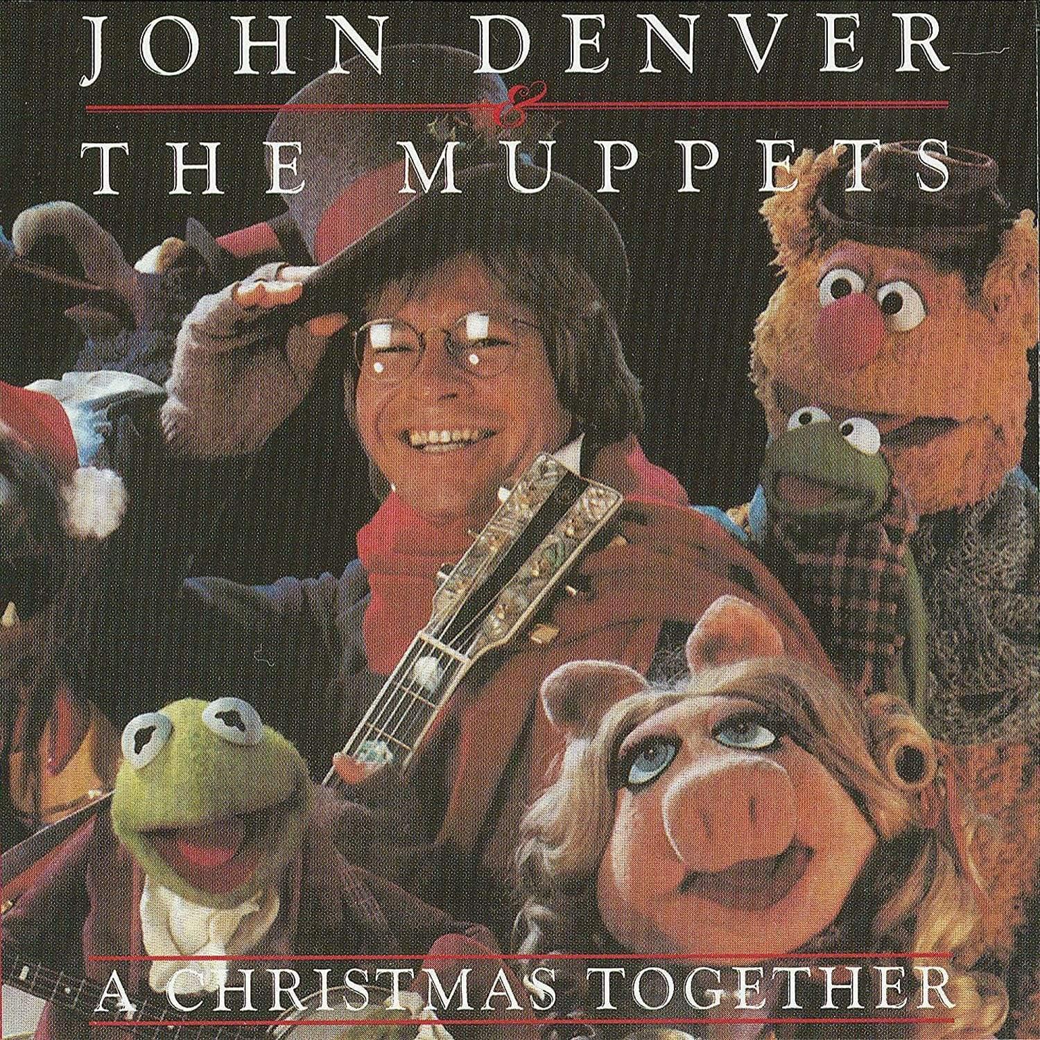 John Denver & The Muppets - A Christmas Together (Indie Exclusive, Candy Cane Swirl Vinyl) (LP) - Joco Records