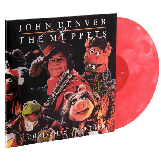 John Denver & The Muppets - A Christmas Together (Indie Exclusive, Candy Cane Swirl Vinyl) (LP) - Joco Records