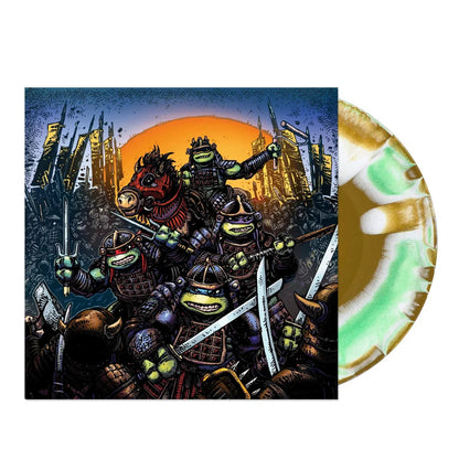 John Du Prez - Teenage Mutant Ninja Turtles Part III (Original Soundtrack) (Time Sceptter Vinyl) (LP) - Joco Records