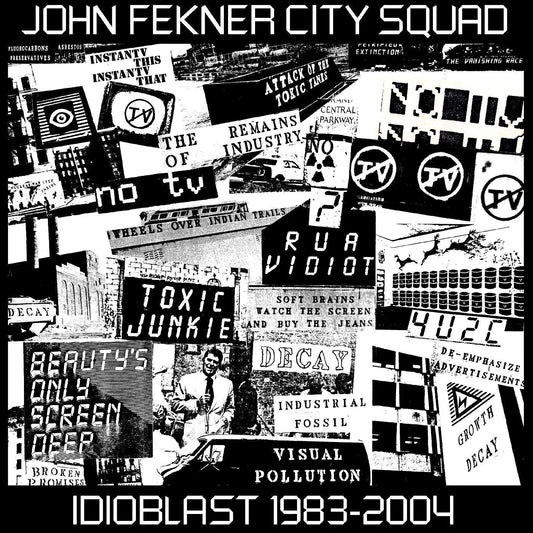 John Fekner City Squad - Idioblast 1983-2004 (2 LP) - Joco Records