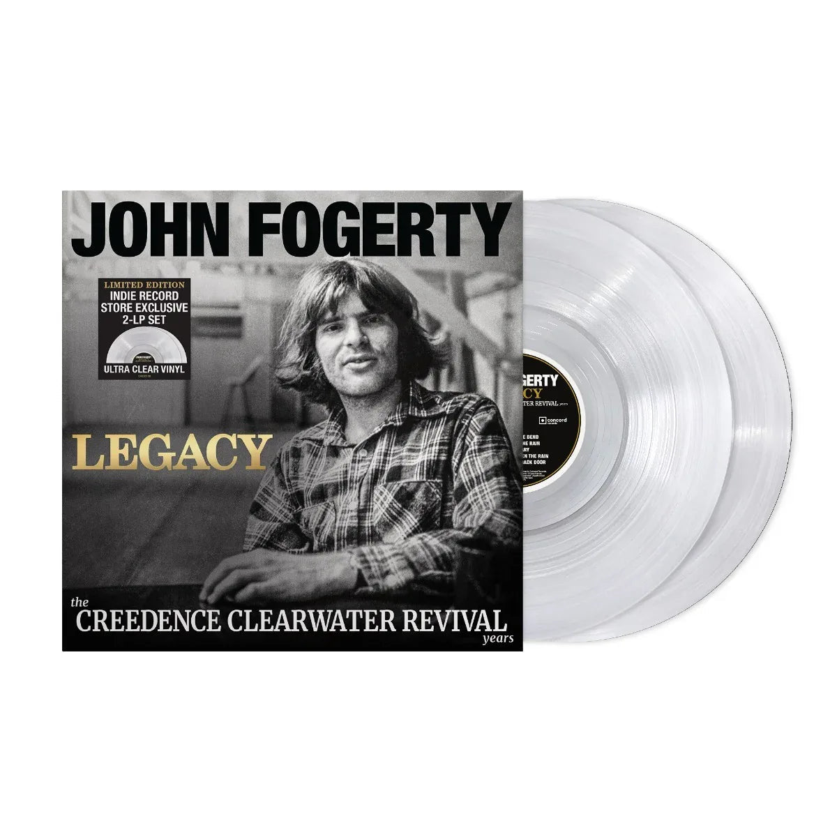 John Fogerty - Legacy: The Creedence Clearwater Revival Years (Indie Exclusive, Ultra Clear Vinyl) (2 LP) - Joco Records