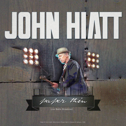John Hiatt - Paper Thin (Live Radio Broadcast Recordings) (LP) - Joco Records