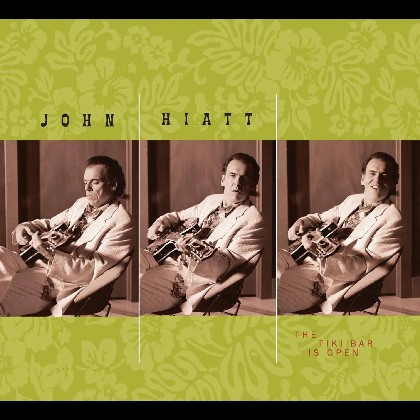 John Hiatt - The Tiki Bar Is Open (Transparent Green Vinyl) (LP) - Joco Records