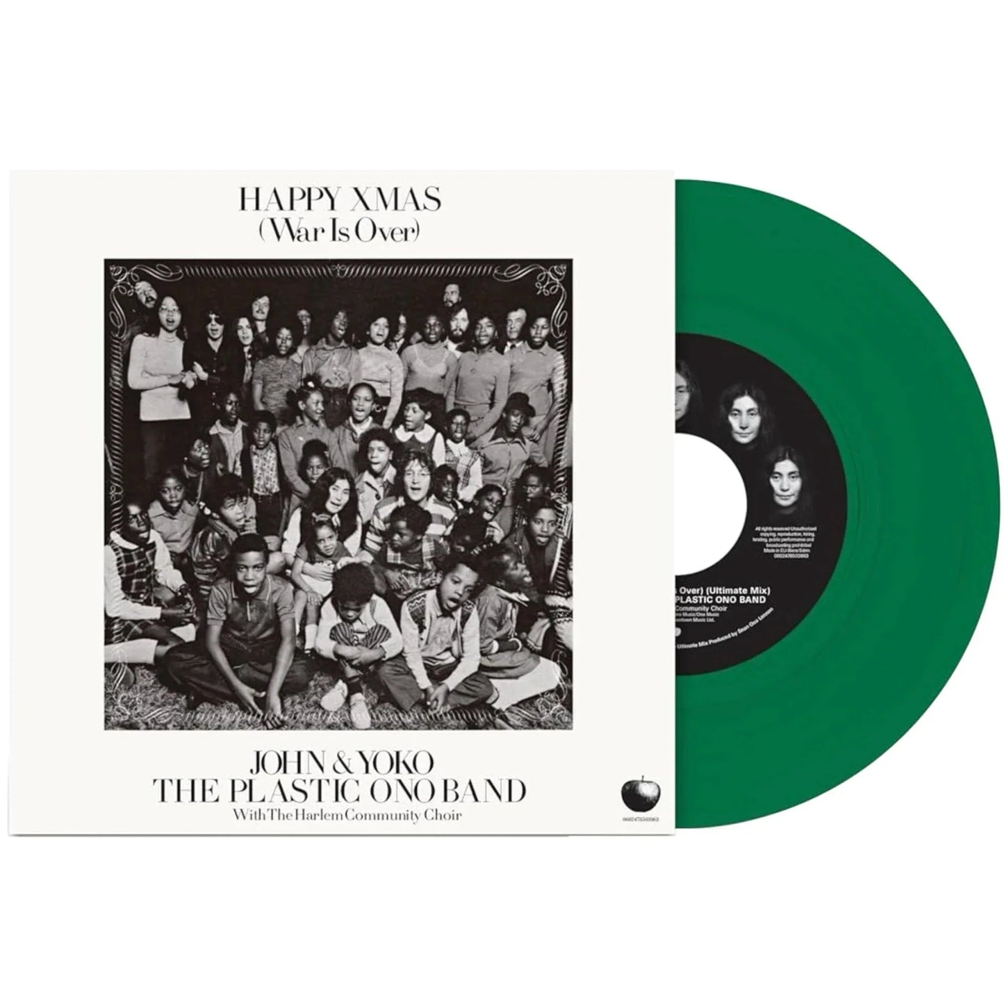 John Lennon/Yoko Ono/Plastic Ono Band - Happy Xmas (War Is Over) (Green 7" Single) - Joco Records