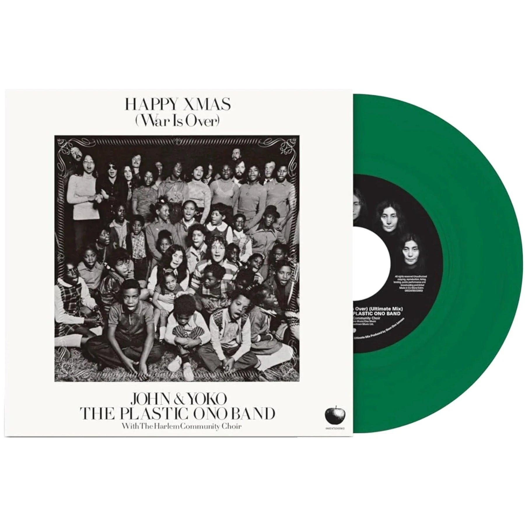 John Lennon/Yoko Ono/Plastic Ono Band - Happy Xmas (War Is Over) (Green 7" Single) - Joco Records