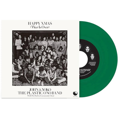 John Lennon/Yoko Ono/Plastic Ono Band - Happy Xmas (War Is Over) (Green 7" Single) - Joco Records