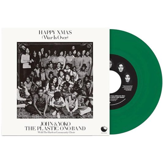 John Lennon/Yoko Ono/Plastic Ono Band - Happy Xmas (War Is Over) (Green 7" Single) - Joco Records